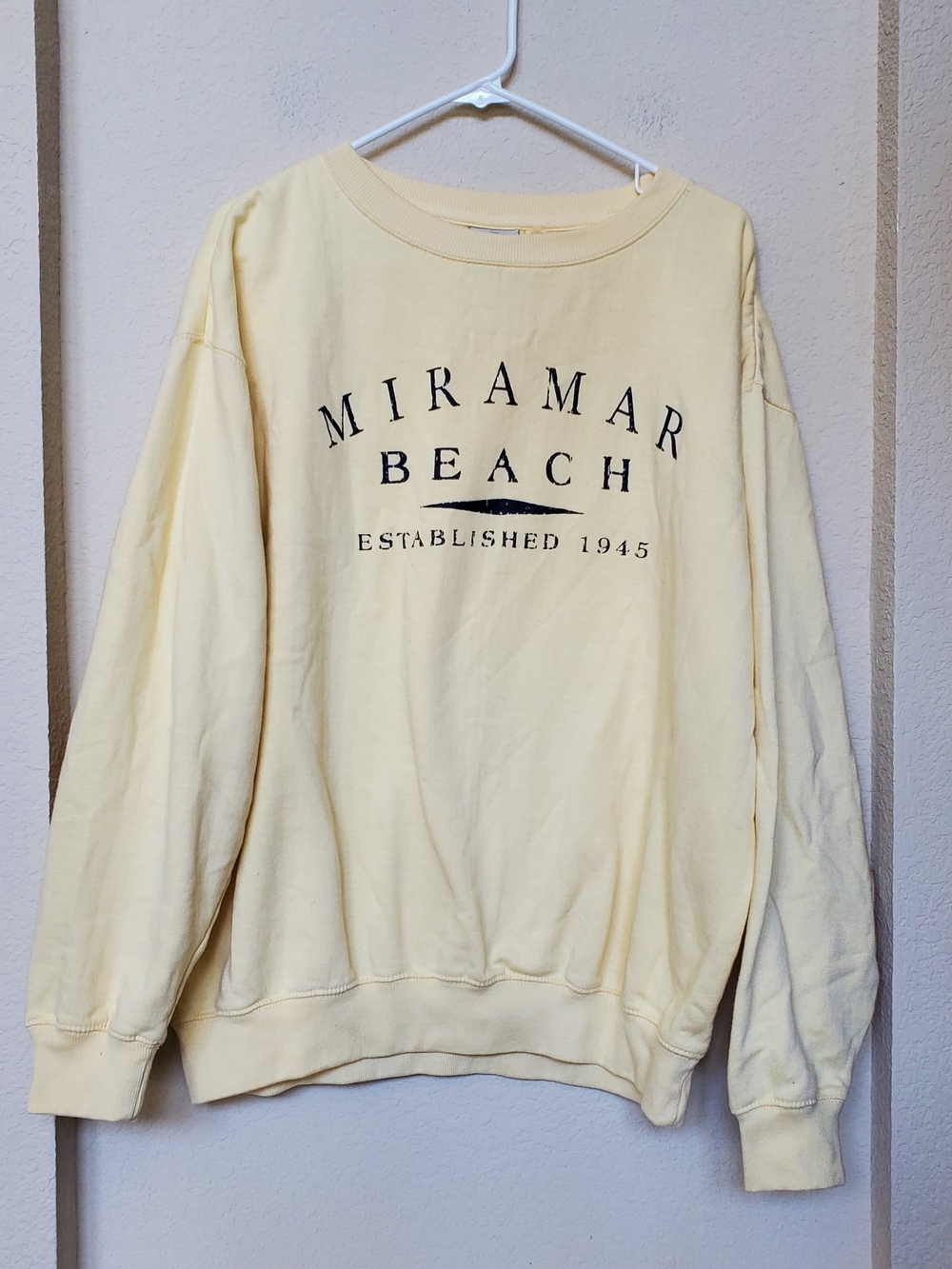 Miami Apparel Miramar Beach Sweatshirt.  Size XL